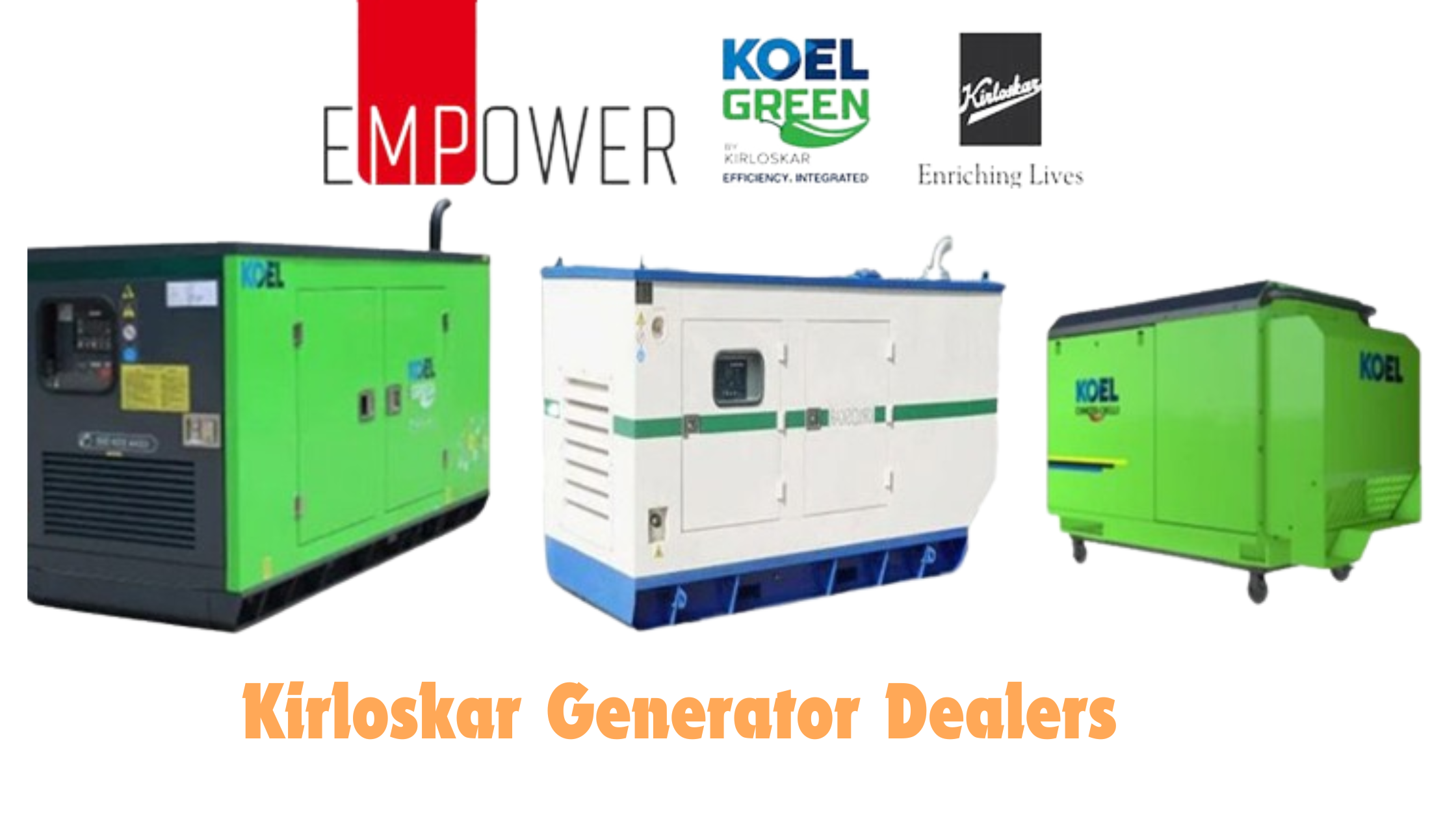 Kirloskar Generator Dealers in Bangalore 