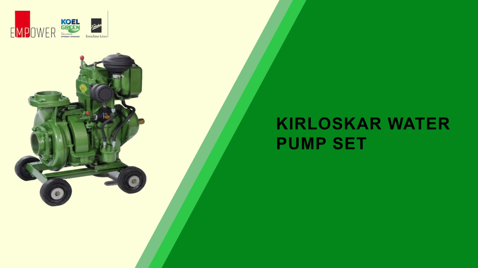 Kirloskar Water Pump Set