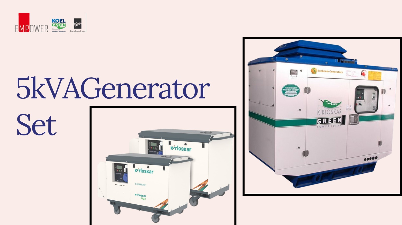 5kVA Generator Set