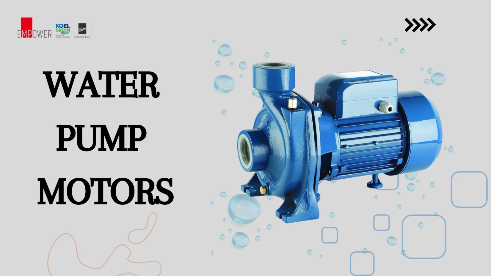 Water Pump Motors