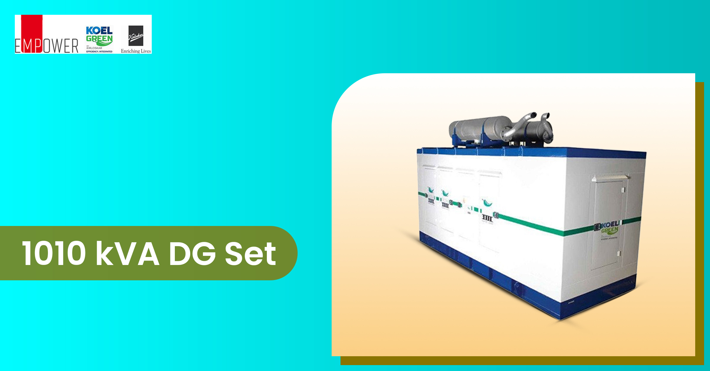 1010 kVA DG Set