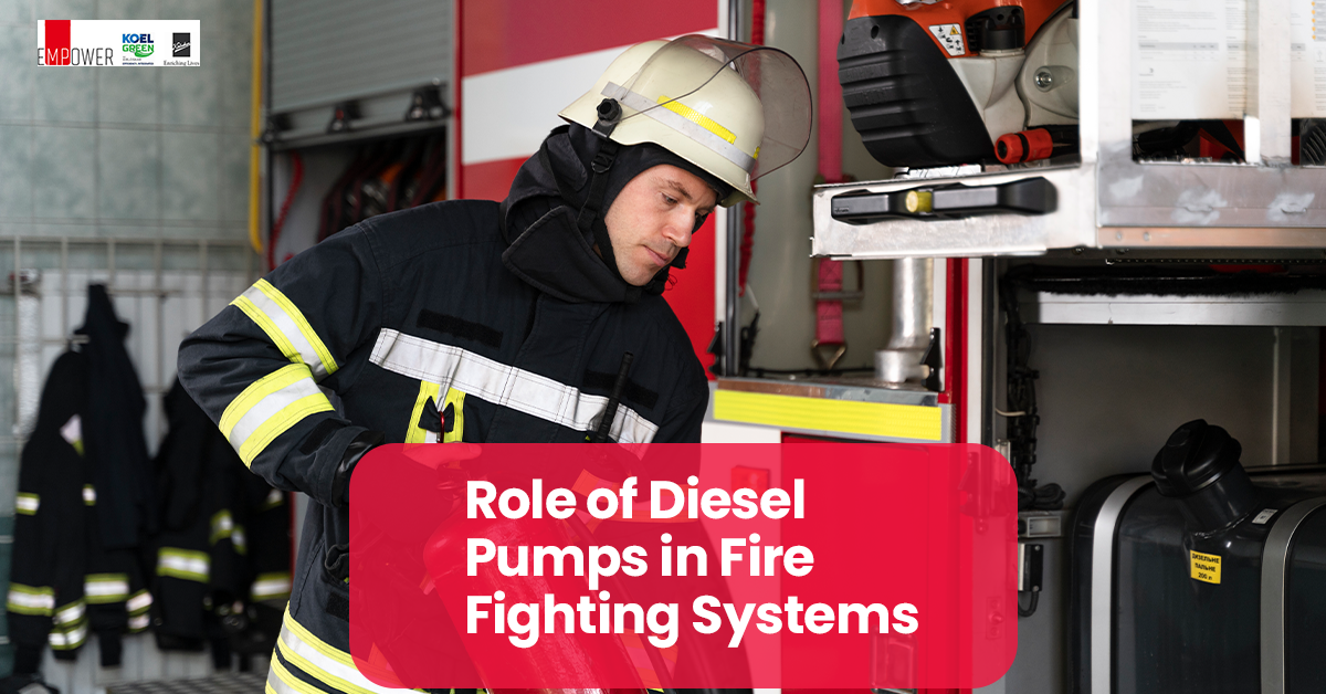 Role of Diesel Pumps in Fire Fighting pump
