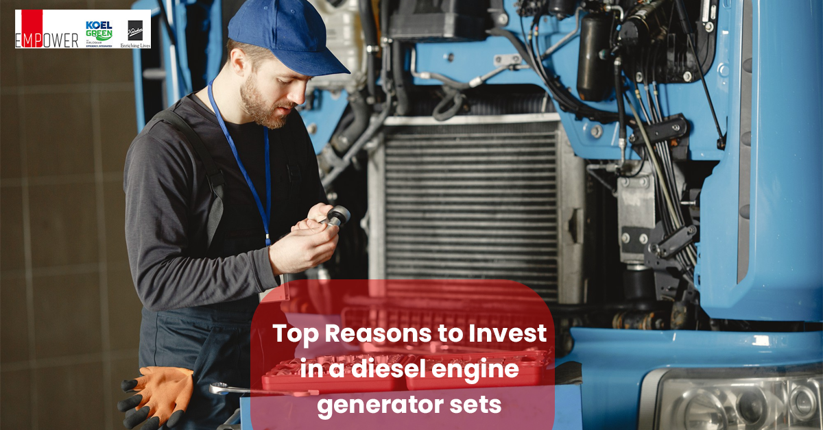 Top Reasons to Invest in a diesel engine generator sets