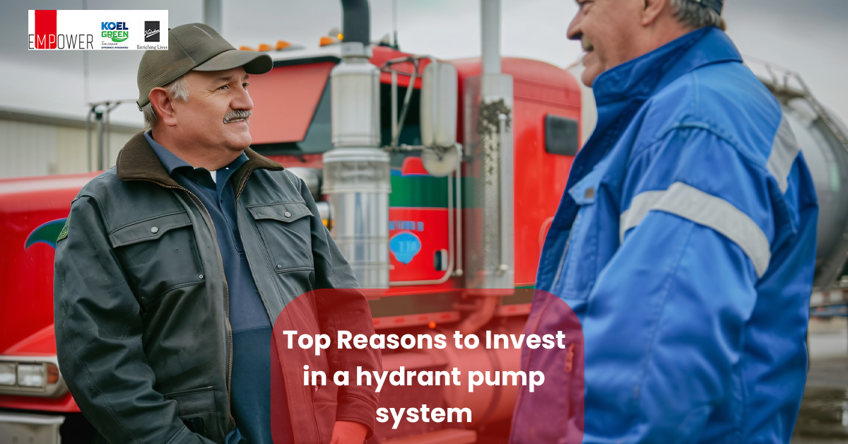 Top Reasons to Invest in a hydrant pump system